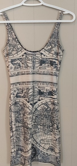 Rare Blackmilk Ancient Maps Dress - Picture 3 of 3
